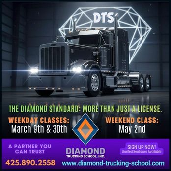 Diamond Trucking School - Driving Schools Near Me - Mukilteo, Washington Diamond Trucking School - Driving Schools Near Me - Mukilteo, Washington