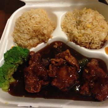 Cathay Express - Orange chicken - Chinese Near Me - Independence, Missouri