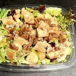 Wendy's - ... look at the chunks of chicken in this Apple Pecan Salad (those aren't croutons)!