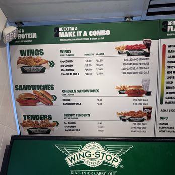 Wingstop - Menu - Chicken Wings Near Me - Altamonte Springs, Florida