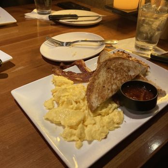Redstone American Grill - Redstone Breakfast with whole wheat toast and bacon. - Cocktail Bars Near Me - Minnetonka, Minnesota Redstone American Grill - Redstone Breakfast with whole wheat toast and bacon. - Cocktail Bars Near Me - Minnetonka, Minnesota