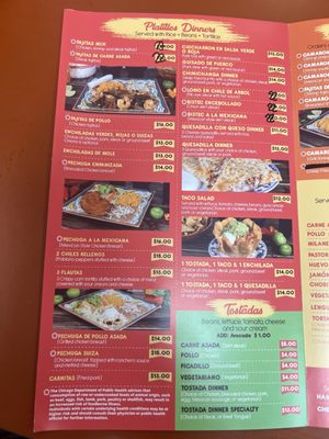 Menu photo 3 El Pueblito Mexican Grill Chicago, IL