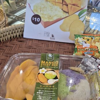CoCo's Kanom Thai - Mango sticky rice - Desserts Near Me - Los Angeles, California