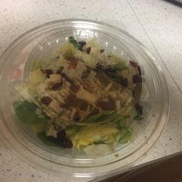 A little skimpy on portioning ...I usually get a bowl full of the lettuce/spinach mix A little skimpy on portioning ...I usually get a bowl full of the lettuce/spinach mix