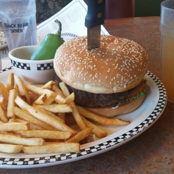 Black Bear Diner Salinas - Bob' Big Bear Burger...a really big burger - Diners Near Me - Salinas, California Black Bear Diner Salinas - Bob' Big Bear Burger...a really big burger - Diners Near Me - Salinas, California