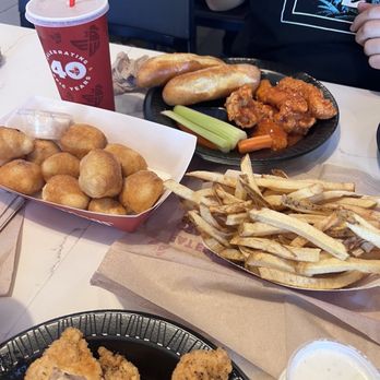 Epic Wings - Cinnabites, lemon pepper strips, hot Buffalo strips, Fresh Cut Fries - Chicken Wings Near Me - Riverside, California