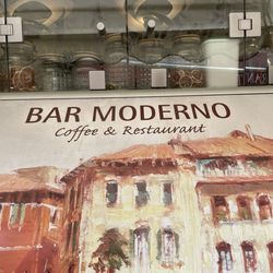 Bar Moderno - Outdoor sign