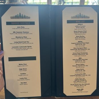 antler lounge - Cocktail menu - American Near Me - Ely, Minnesota