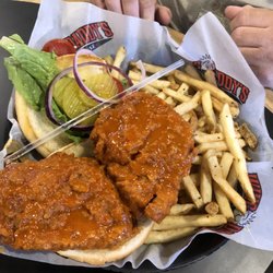 Wing Daddy’s Sauce House - Buffalo chicken sandwich