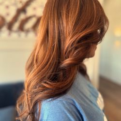 The Salon 619 - Ready for fall cinnamon spice hair