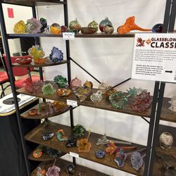 Delphi Glass - Blown glass items for sale.