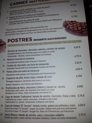 Menu photo 5 El Temple Benidoleig, A