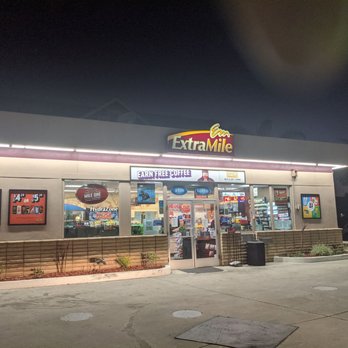 Chevron - Extra mile store. This one is quite small but has the basic quick snacks, fountain drinks, cigs, and even vegan snacks - Gas Stations Near Me - San Diego, California Chevron - Extra mile store. This one is quite small but has the basic quick snacks, fountain drinks, cigs, and even vegan snacks - Gas Stations Near Me - San Diego, California