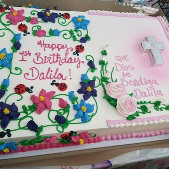 Candle Light Bakery - My daughter's birthday/Baptism cake. - Bakeries Near Me - Norwalk, California Candle Light Bakery - My daughter's birthday/Baptism cake. - Bakeries Near Me - Norwalk, California