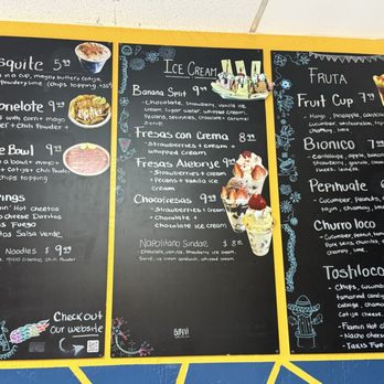 Alebrije - Menu, part 1 - Ice Cream & Frozen Yogurt Near Me - Phoenix, Arizona