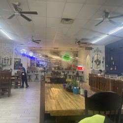 Inside.