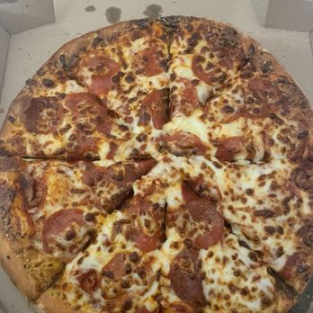 Domino's Pizza - Medium pepperoni pizza - Pizza Near Me - Antelope, California