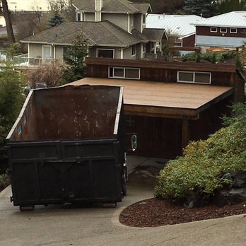 G3 Junk Removal - Success going down the steep driveway - Junk Removal & Hauling Near Me