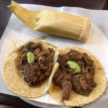Guisados - Elote tamale, 2 steak tacos, I could never get enough of this place - Tacos Near Me - Burbank, California