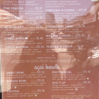 Whata Peach - Update menu - Juice Bars & Smoothies Near Me - Studio City, California Whata Peach - Update menu - Juice Bars & Smoothies Near Me - Studio City, California