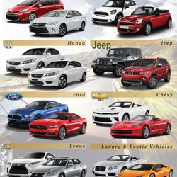 Premier Rent A Car - Some of our rental vehicles, standard rental, suv rental, convertible rentals to luxury rental cars
