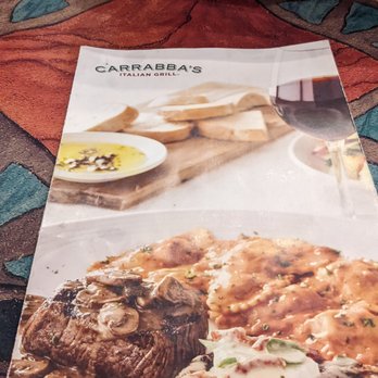 Carrabba's Italian Grill - Menu Cover - Italian Near Me - Mesa, Arizona