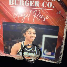 This was the "name" for our order. They literally called out Angel Reese when our order was ready. This was the "name" for our order. They literally called out Angel Reese when our order was ready.