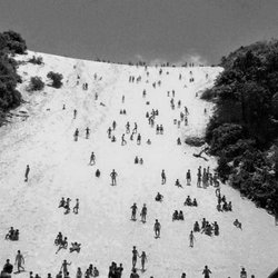Morro do Careca - This is what the sand dune looked like when it was open for skibunda.