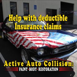 Active Auto Collision - We will help you with you deductible.