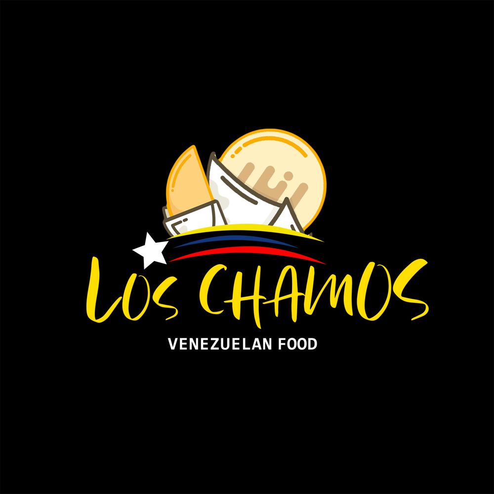 Los Chamos Venezuelan Food Logo