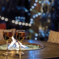 Averill House Vineyard - The Gazebo Experience with Fire Table is comfortable for two to twelve, includes wine and Charcutier board. They are child and pet friendly.