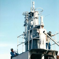 Subfest - USS Cobia conning tower
