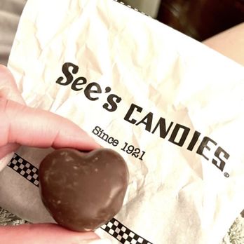 See's Candies - My favorite dark chocolate peanut butter hearts so dang delicious yummm - Chocolatiers & Shops Near Me - Santa Rosa, California