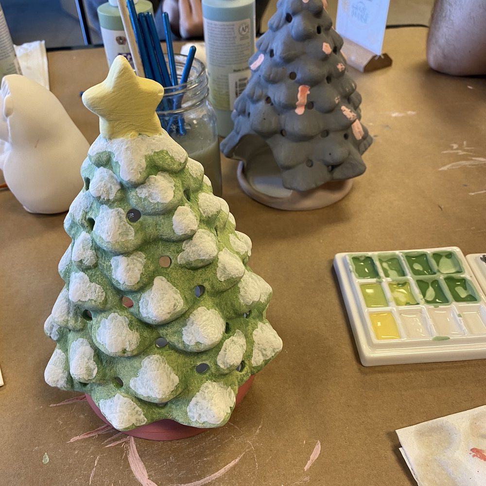 Glaze & Phase - Completed project waiting to fire. - Arts & Crafts Near Me - Englewood, Colorado