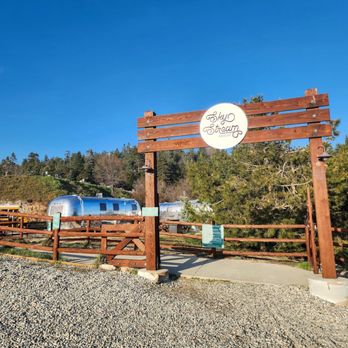 SkyPark Camp + RV Resort - SkyStream Resort entrance - RV Parks Near Me - Skyforest, California SkyPark Camp + RV Resort - SkyStream Resort entrance - RV Parks Near Me - Skyforest, California
