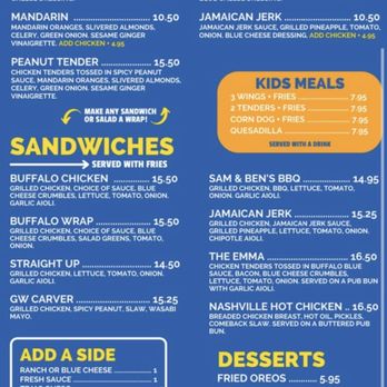 Fire on the Mountain Buffalo Wings - Menu - Chicken Wings Near Me - Bend, Oregon
