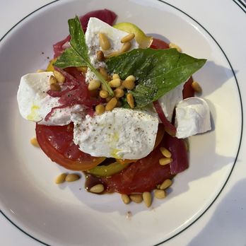 DeNuccis - Tomato Buffalo Mozzarella. Muah!! - New American Near Me - Lincoln Park, Illinois