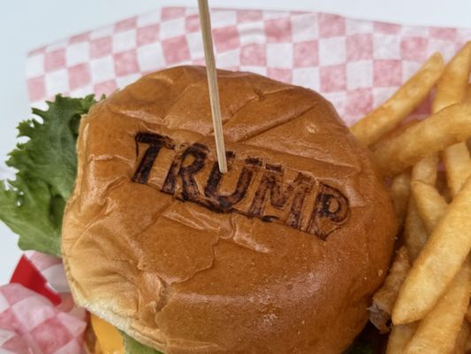 trump burger by null