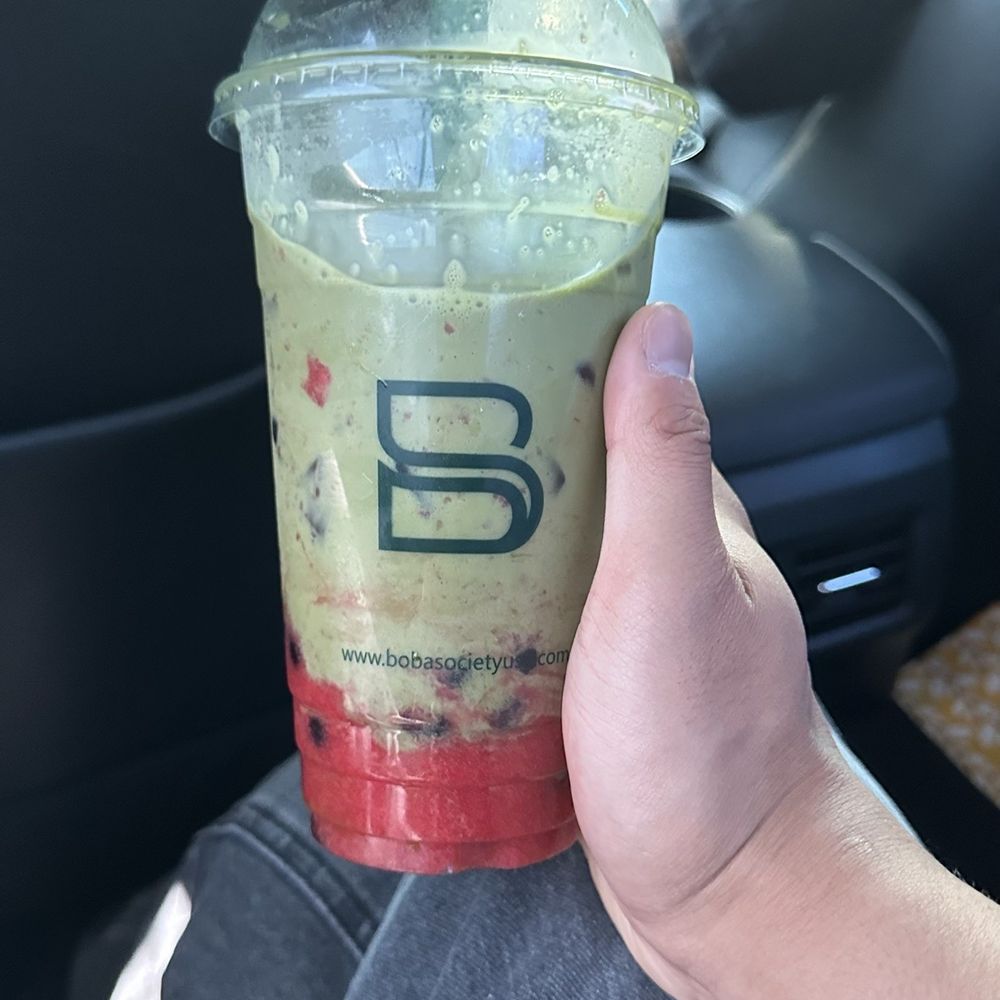 Boba Society - Strawberry Grinch - Bubble Tea Near Me - Henderson, Nevada Boba Society - Strawberry Grinch - Bubble Tea Near Me - Henderson, Nevada