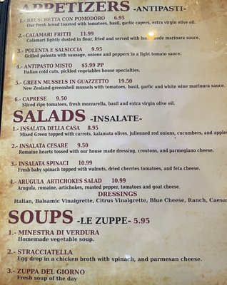 Menu photo 5 Trattoria Di Sofia Montrose, CO