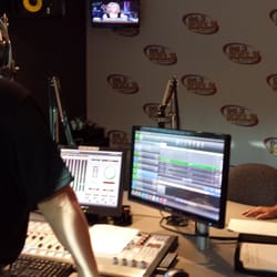 Beasley Broadcasting - Behind the scenes glimpse of what a DJ looks like hard at work!