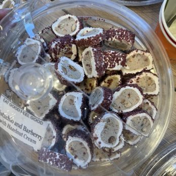 Nuts Factory - Pistachio and barberry with hazelnut cream - Specialty Food Near Me - Boston, Massachusetts