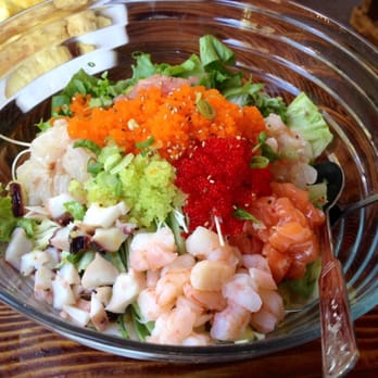 Nozomi - Chirashi salad - Sushi Bars Near Me - La Jolla, California Nozomi - Chirashi salad - Sushi Bars Near Me - La Jolla, California