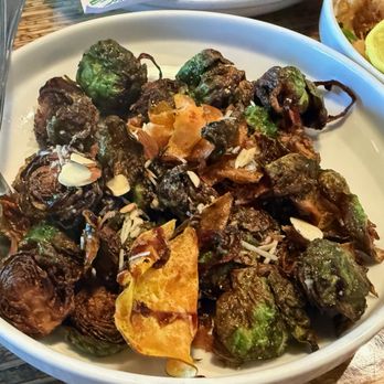 The Grove Wine Bar & Kitchen - Crispy Brussels Sprouts - New American Near Me - Cedar Park, Texas The Grove Wine Bar & Kitchen - Crispy Brussels Sprouts - New American Near Me - Cedar Park, Texas