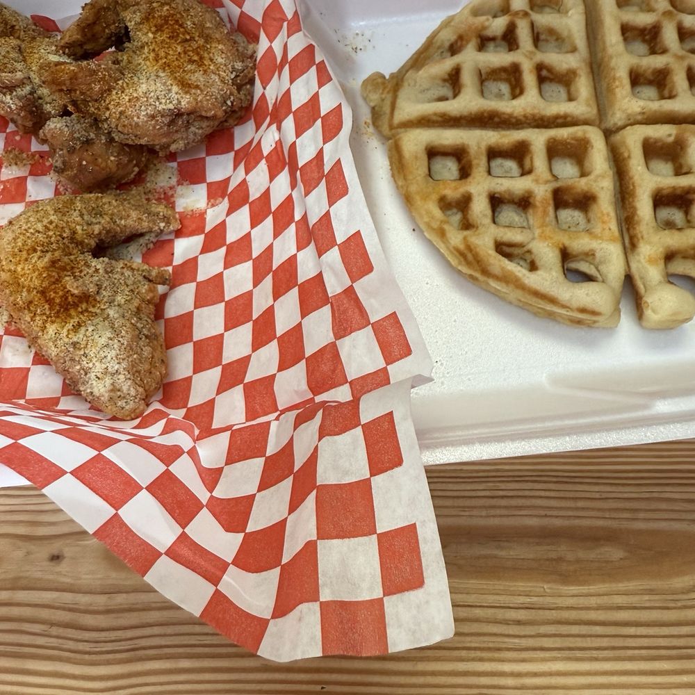 Gossip Shack 2 - Herdy Bird (2oz) 4pc Wing With Waffle - Chicken Wings Near Me - Pflugerville, Texas Gossip Shack 2 - Herdy Bird (2oz) 4pc Wing With Waffle - Chicken Wings Near Me - Pflugerville, Texas