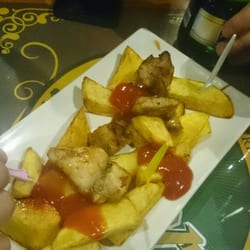 Oliver's House - Una de las raciones que acompañan la promoción cervezas + chupitos