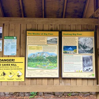 Big Four Ice Caves - Signage - Parks Near Me - Granite Falls, Washington Big Four Ice Caves - Signage - Parks Near Me - Granite Falls, Washington