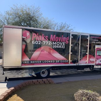 Pink's Moving - Pinks Moving truck - Movers Near Me - Scottsdale, Arizona Pink's Moving - Pinks Moving truck - Movers Near Me - Scottsdale, Arizona