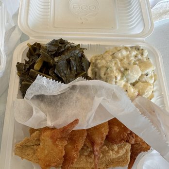 King's Southern Delight - Whiting and shrimp dinner - Southern Near Me - Mount Vernon, New York King's Southern Delight - Whiting and shrimp dinner - Southern Near Me - Mount Vernon, New York