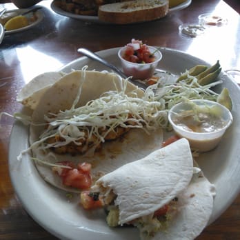 CR Surf & Turf - Fish Tacos...almost forgot to take the picture before I scarfed it!! - Seafood Near Me - Cedar Park, Texas